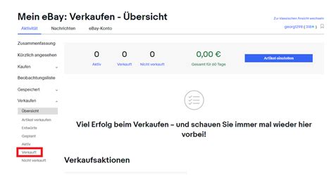 wie verkauft man bei ebay.